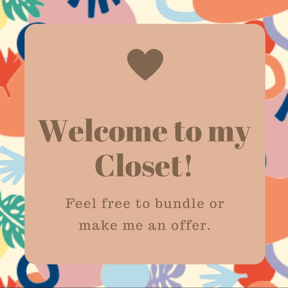 Welcome to my closet! Make me an offer!